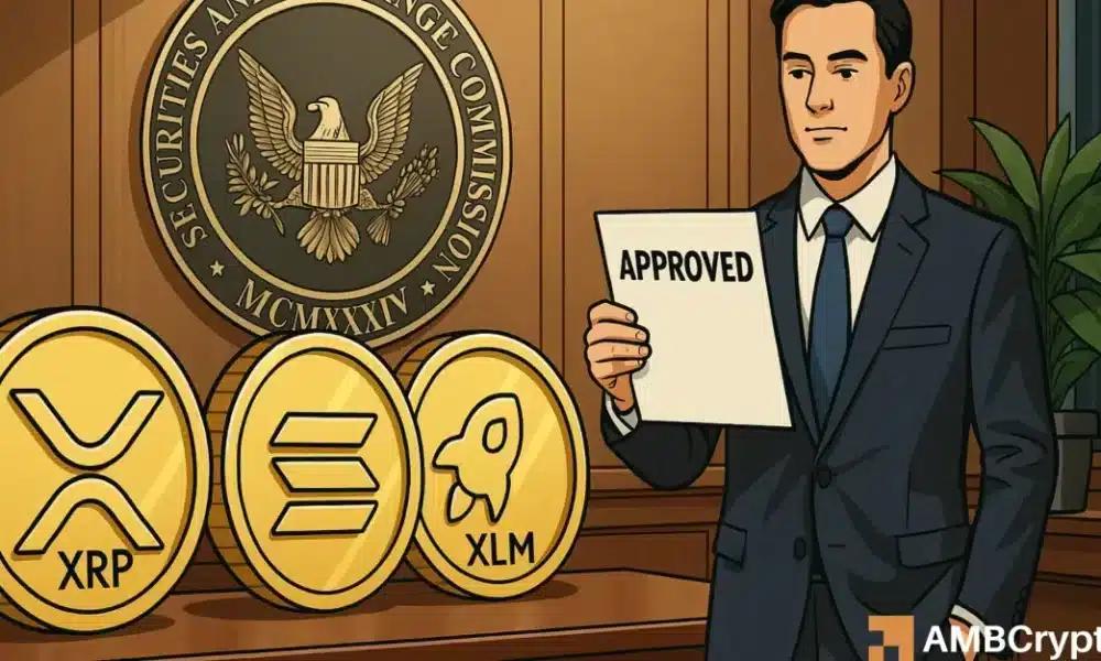 SEC 批准 Hashdex ETF 成为焦点：XRP、Solana 和 Stellar 强强联手