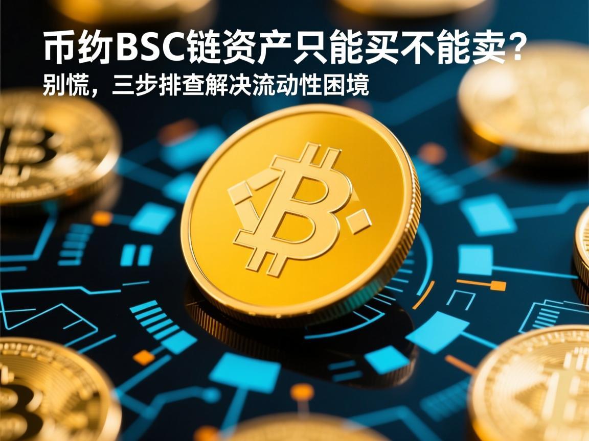 币安BSC链资产只能买不能卖 别慌，三步排查解决流动性困境