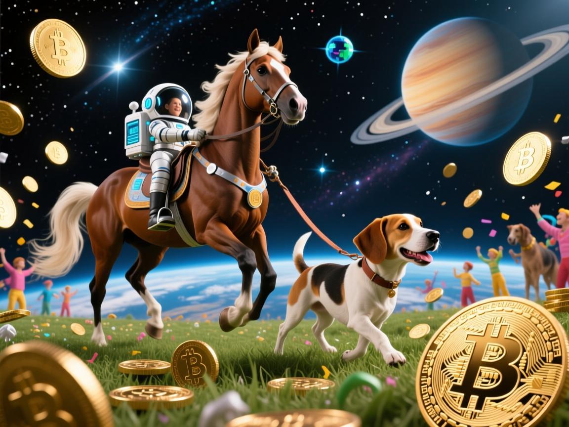 马库斯携狗狗币上太空，一场草根加密货币的宇宙狂欢