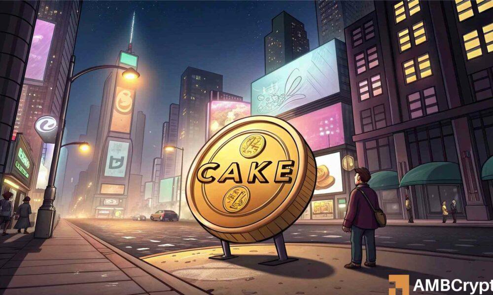 绘制 CAKE 价格复苏图——如果 3 美元再次失败会发生什么