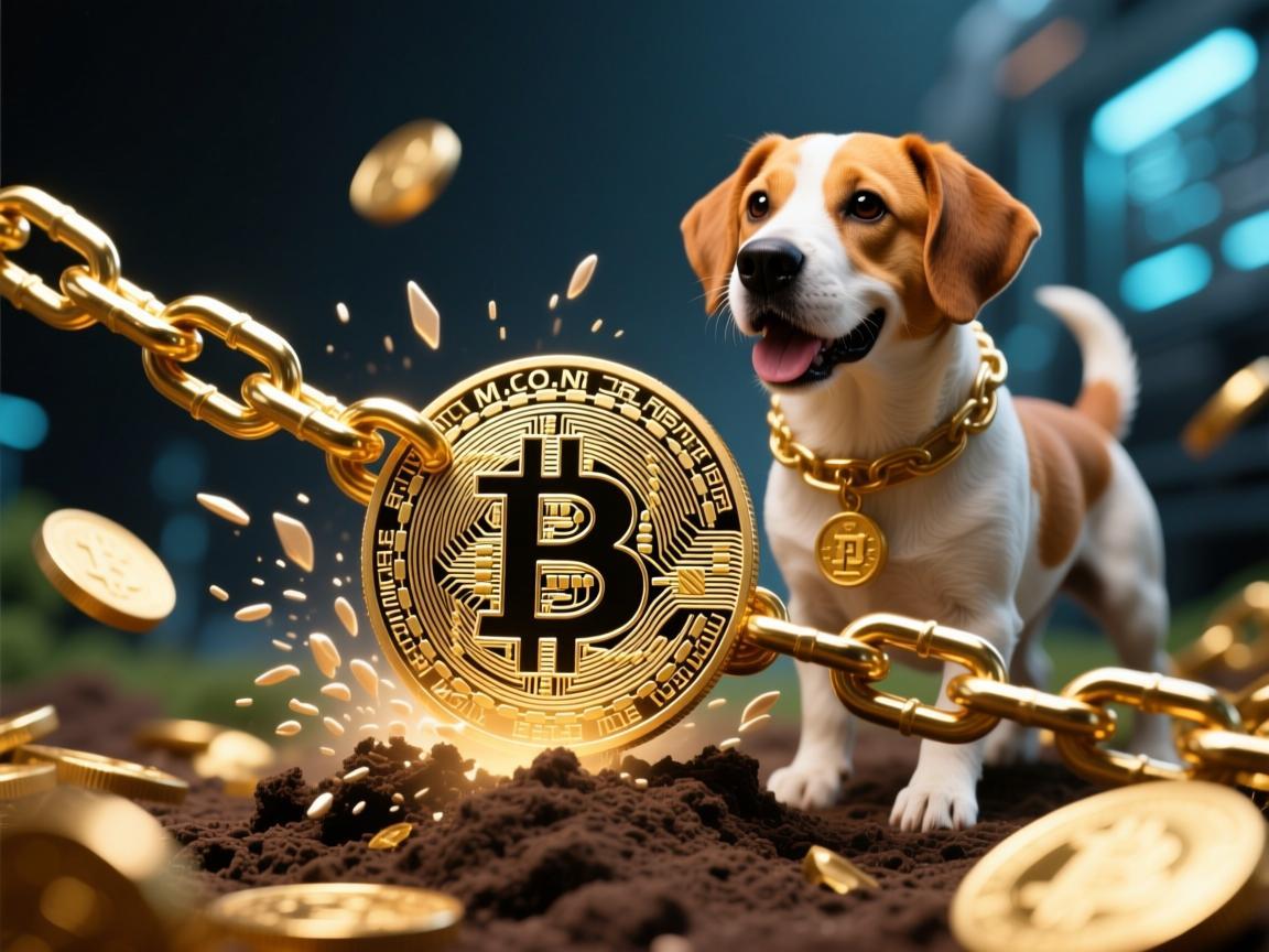 MON链土狗币，当暴富神话遇上空气骗局