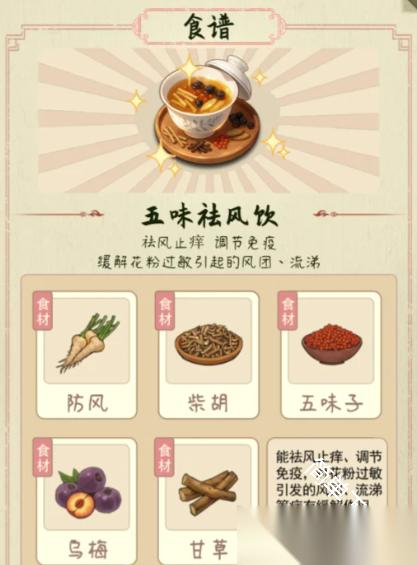 本草善食录食物合成制作配方材料大全
