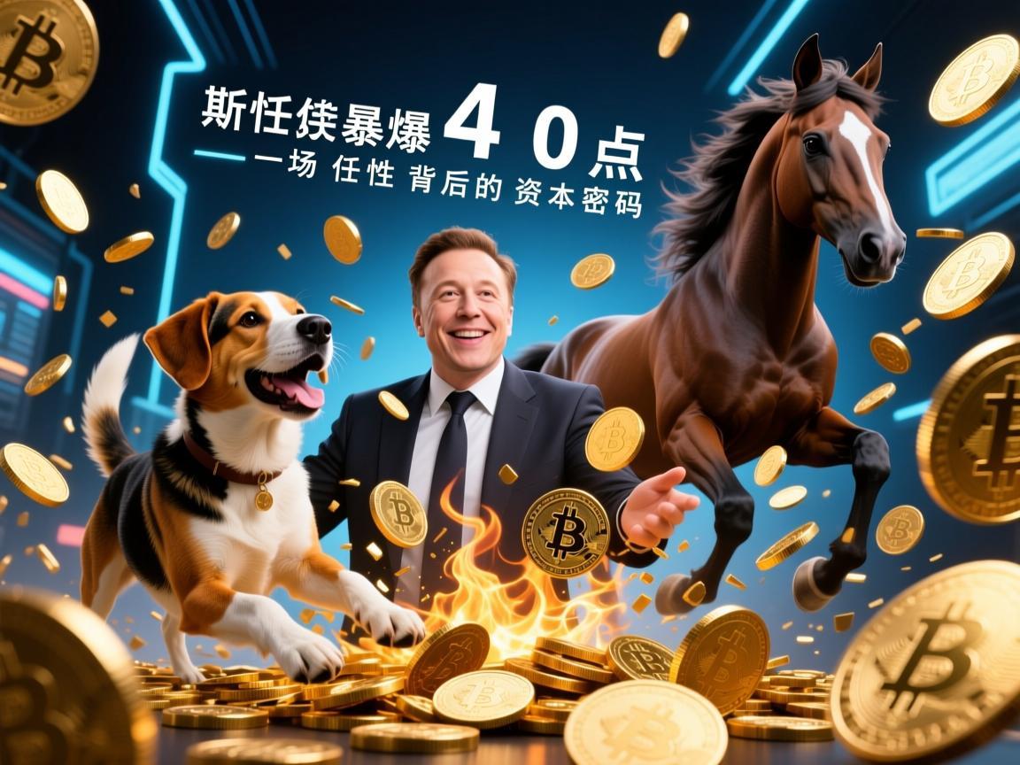 狗狗币马斯克暴涨40点，一场任性狂欢背后的资本密码