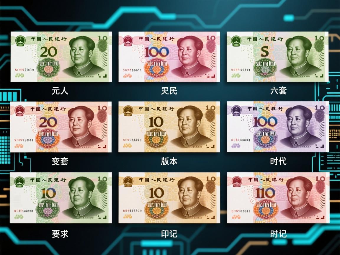 一元人民币的图案变迁，六套版本的时代印记