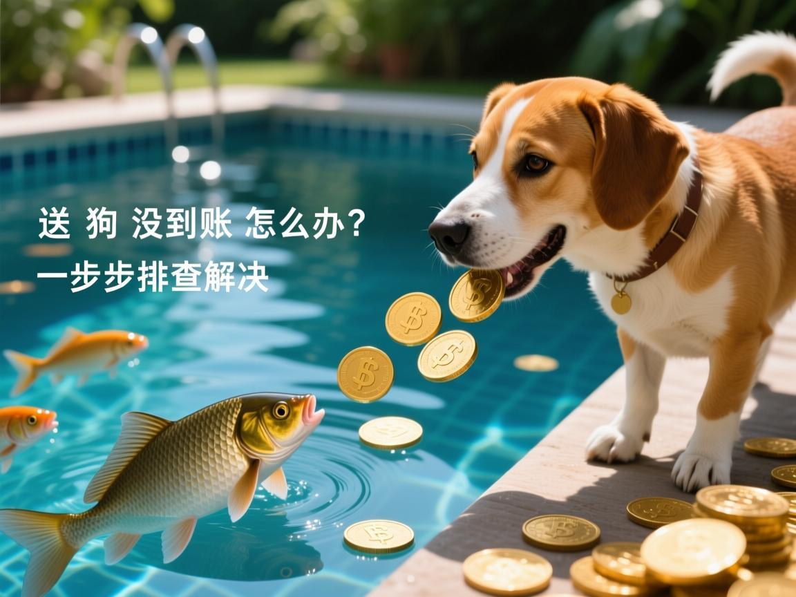 鱼池送狗狗币没到账怎么办 别慌，一步步排查解决