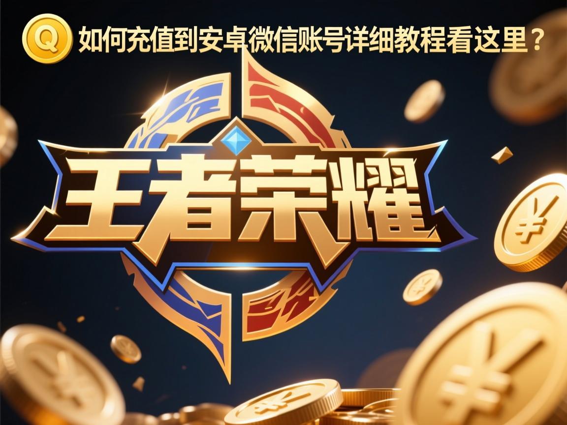Q币如何充值到安卓王者荣耀微信账号 详细教程看这里