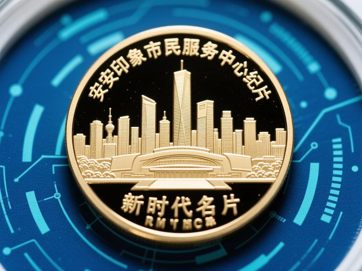 雄安印象市民服务中心纪念币，镌刻新时代的城市名片