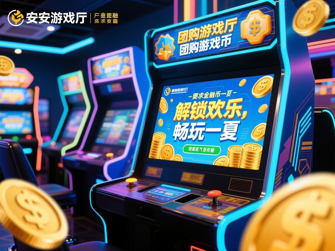 盛安游戏厅团购游戏币，解锁欢乐，畅玩一夏