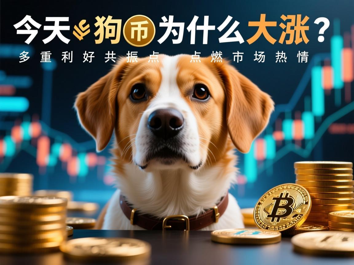 今天狗狗币为什么大涨 多重利好共振点燃市场热情