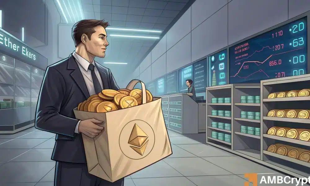 Bitmine 购买价值 2.5 亿美元的 ETH – 供应紧缩即将到来