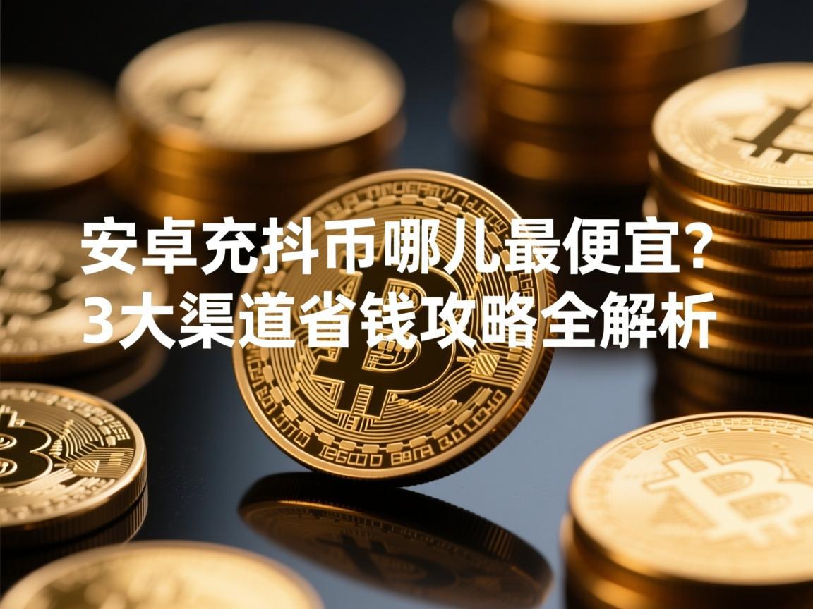 安卓充抖币在哪儿最便宜 3大渠道省钱攻略全解析