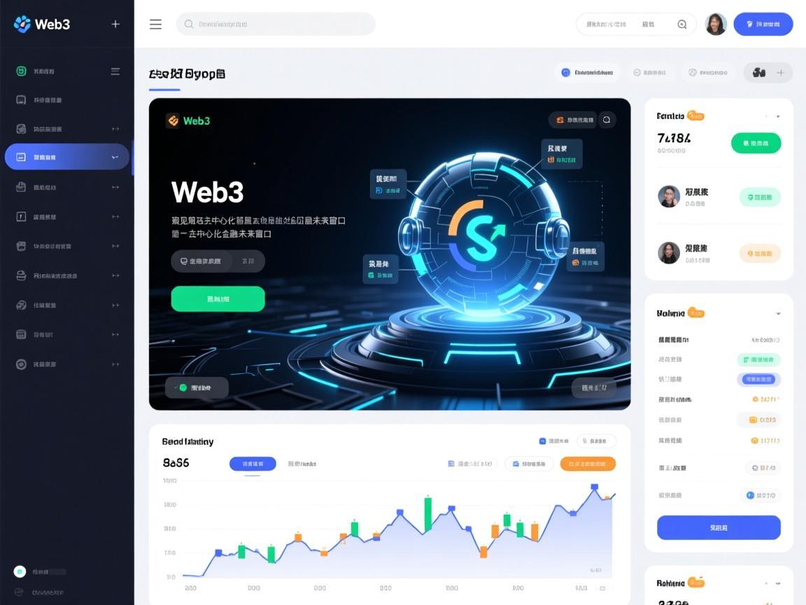 Web3交易所截图，窥见去中心化金融的未来窗口