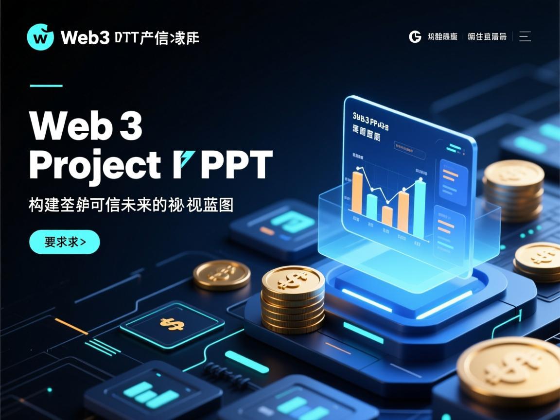 Web3项目PPT，构建可信未来的视觉蓝图