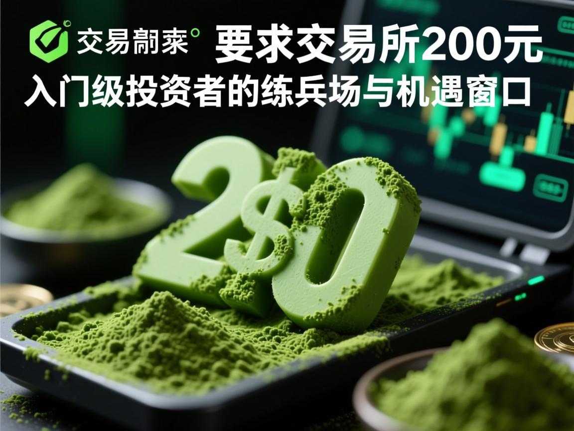 抹茶交易所200元，入门级投资者的练兵场与机遇窗口