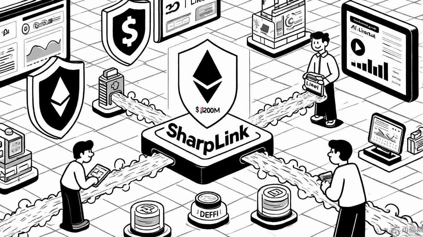 以太坊资金流向：SharpLink 2 亿美元 Linea 部署如何预示机构投资者采用 DeFi 收益策略