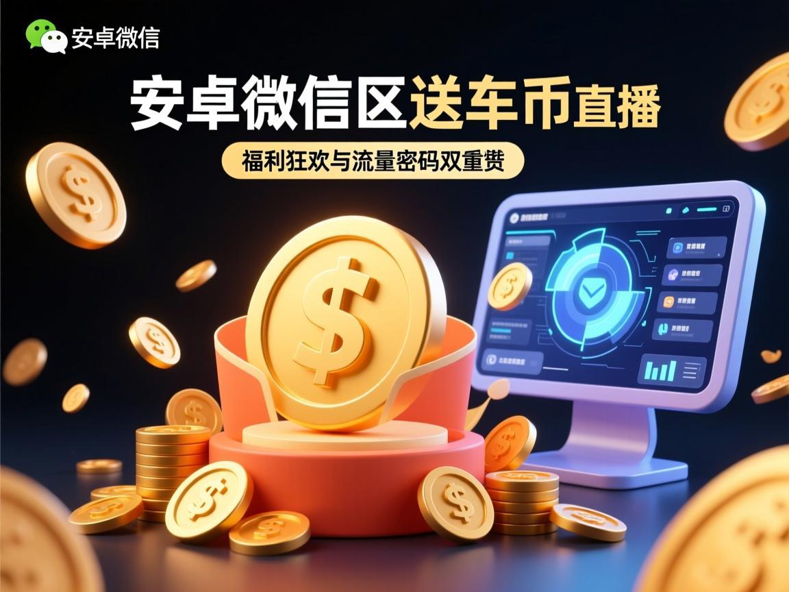 安卓微信区送车币的直播，福利狂欢与流量密码的双重博弈