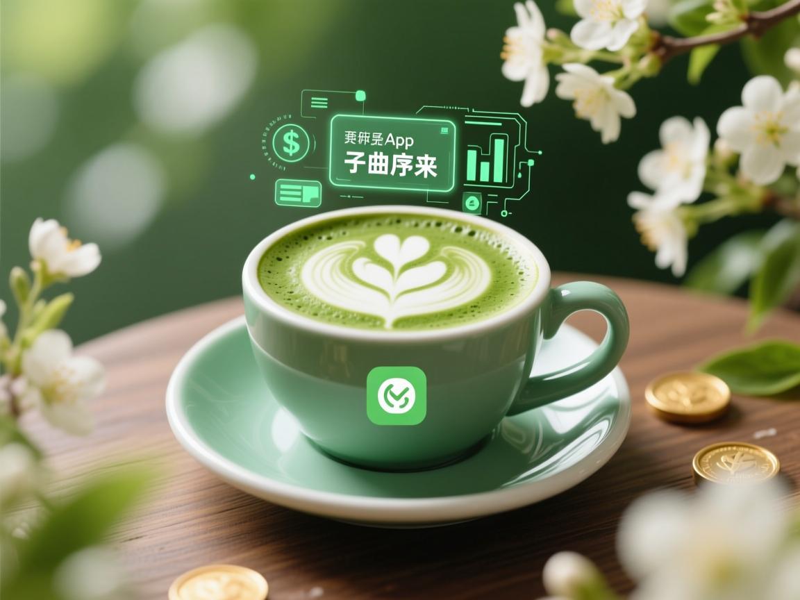 抹茶拿铁App，一杯数字化的春日序曲