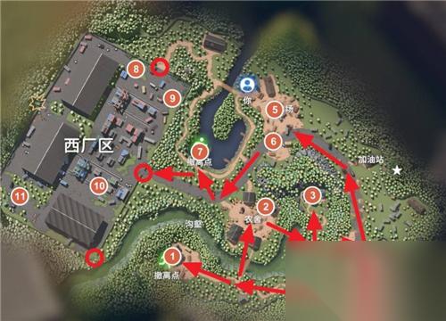 逃离鸭科夫仓库区清图路线