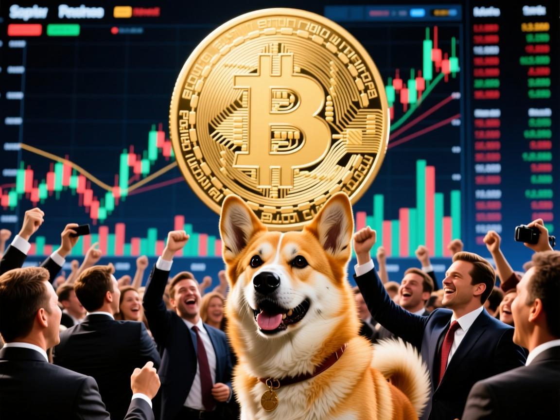 狗狗币实时行情背后的大庄博弈，散户狂欢与市场暗涌