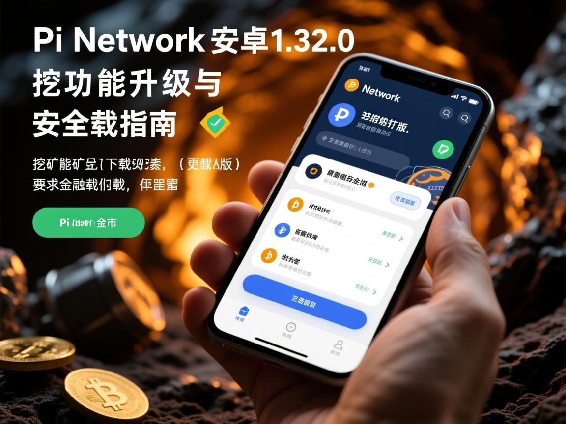 Pi Network安卓1.32.0版本，挖矿功能升级与安全下载指南