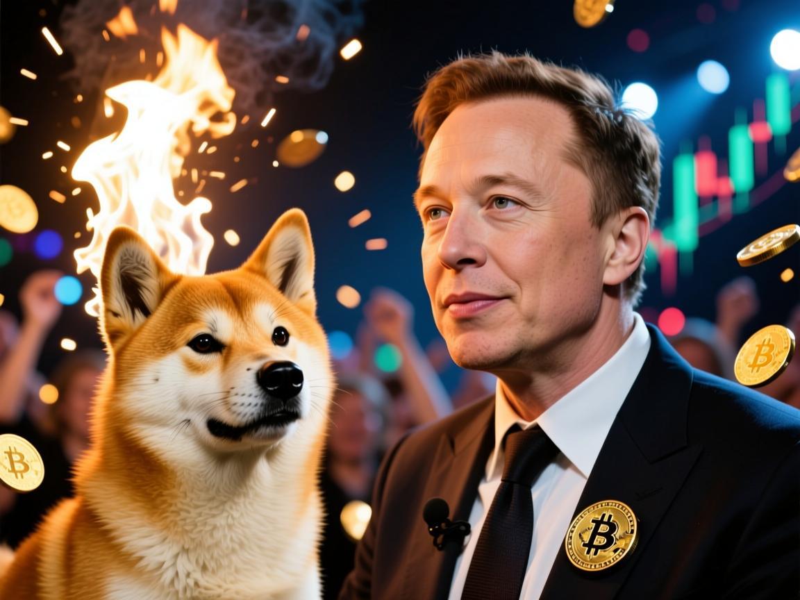 马斯克与狗狗币，一张图片点燃的加密狂欢