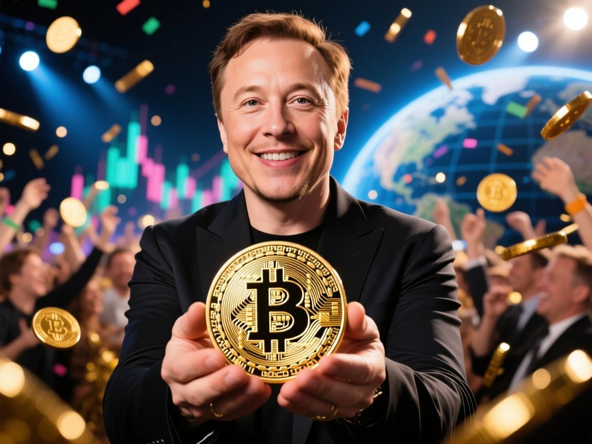 马斯克捧狗狗币图，一场加密世界的狂欢密码