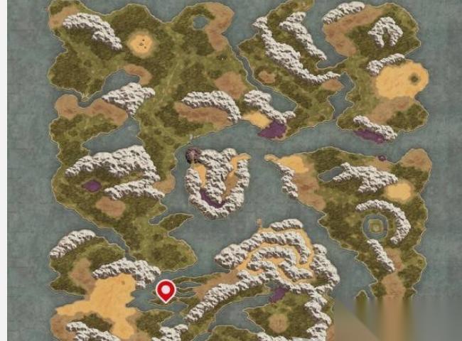 勇者斗恶龙1重制版 岩泣岛西南森林秘密地点在哪里图解 岩泣岛西南森林隐藏宝箱在哪里