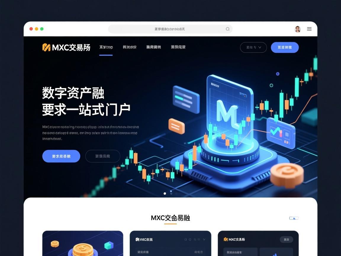 MXC交易所网页，数字资产交易的一站式门户