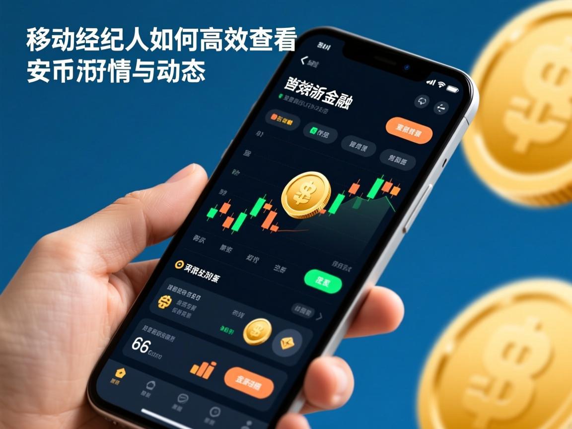移动经纪人如何高效查看安币行情与动态