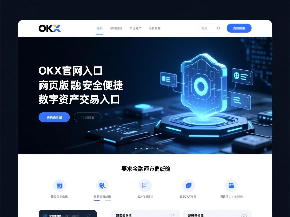 OKX官网入口网页版，安全便捷的数字资产交易入口