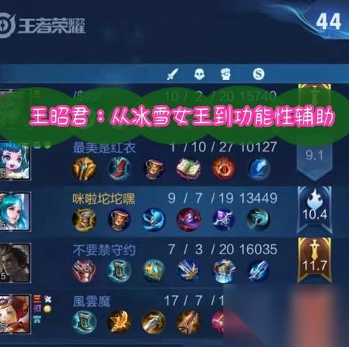 王者王昭君技巧和玩法