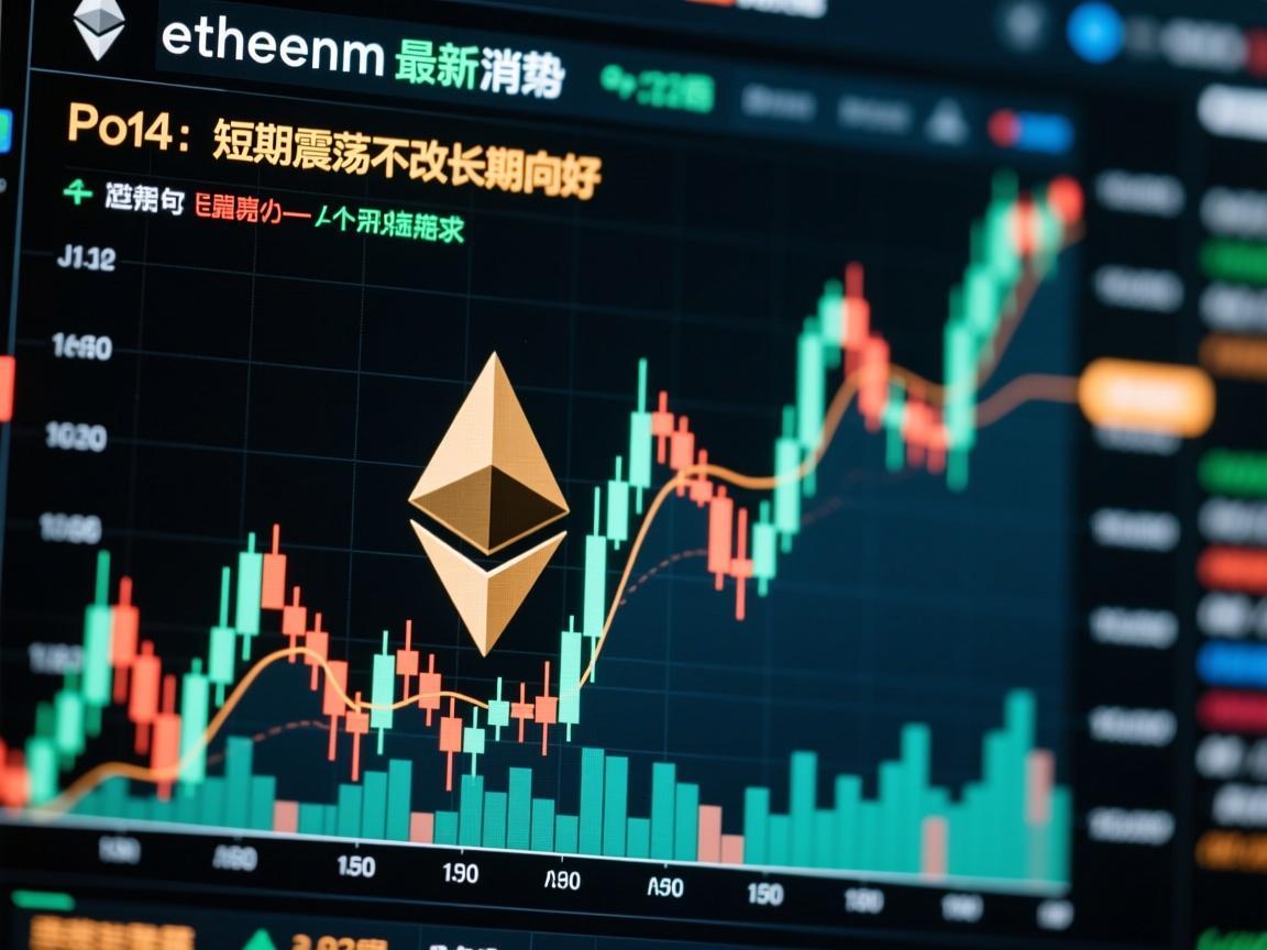 以太坊价格最新消息走势，短期震荡不改长期向好