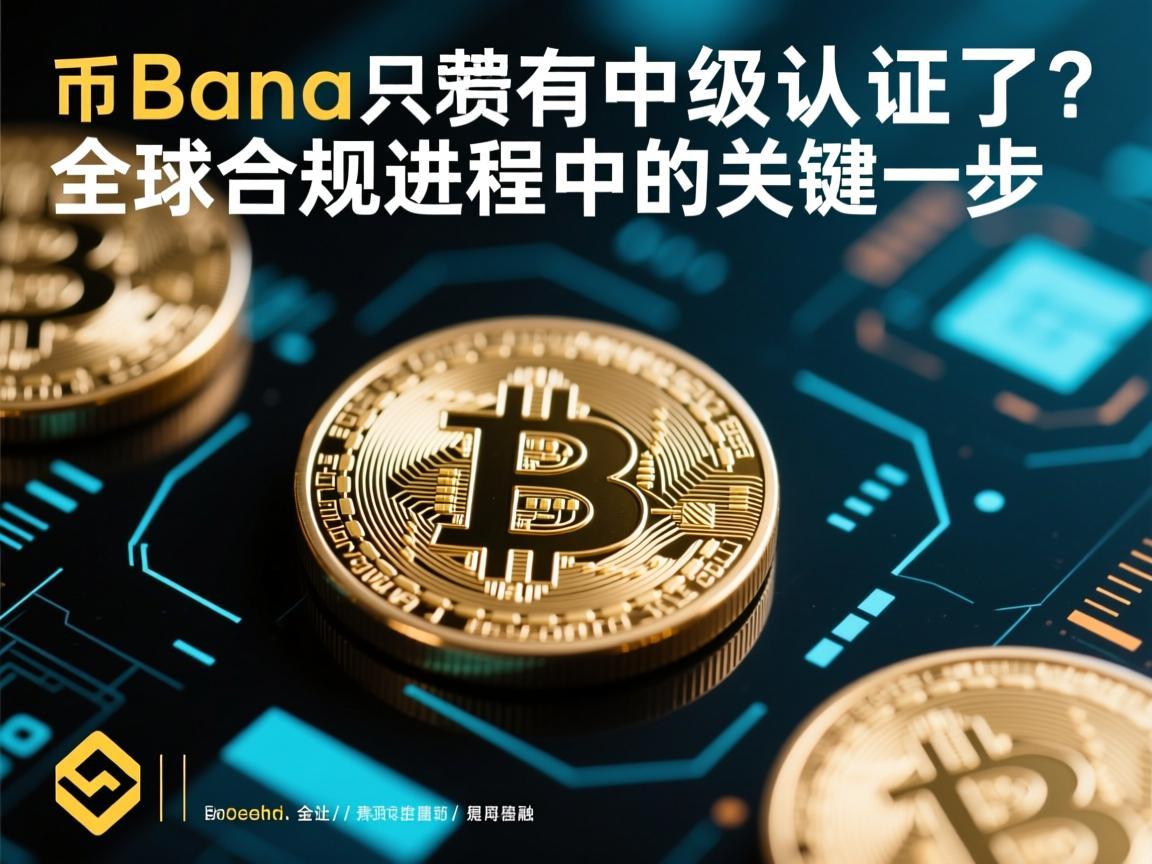 币安只有中级认证了 全球合规进程中的关键一步