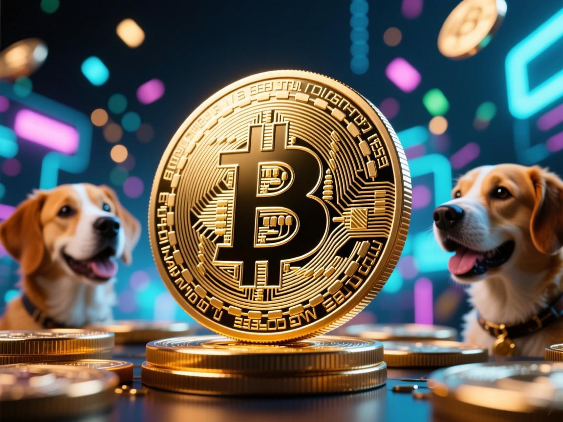 狗狗币五万美元图片，一场数字狂欢的幻影与警示