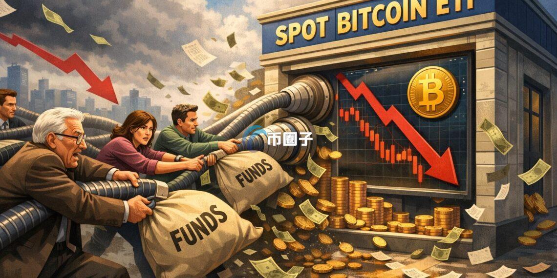 美国比特币现货ETF上周净流出7.82亿美元！非机构需求疲软