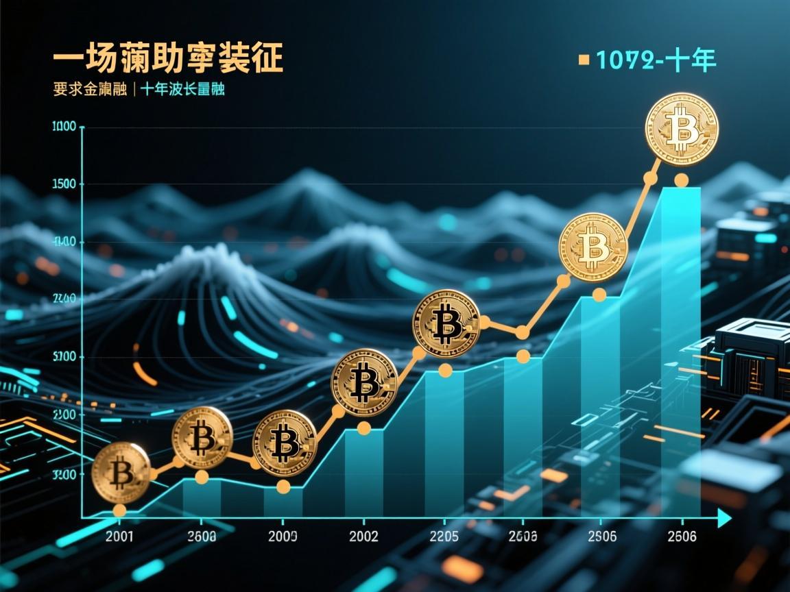 比特币价格十年趋势图，一场波澜壮阔的数字长征