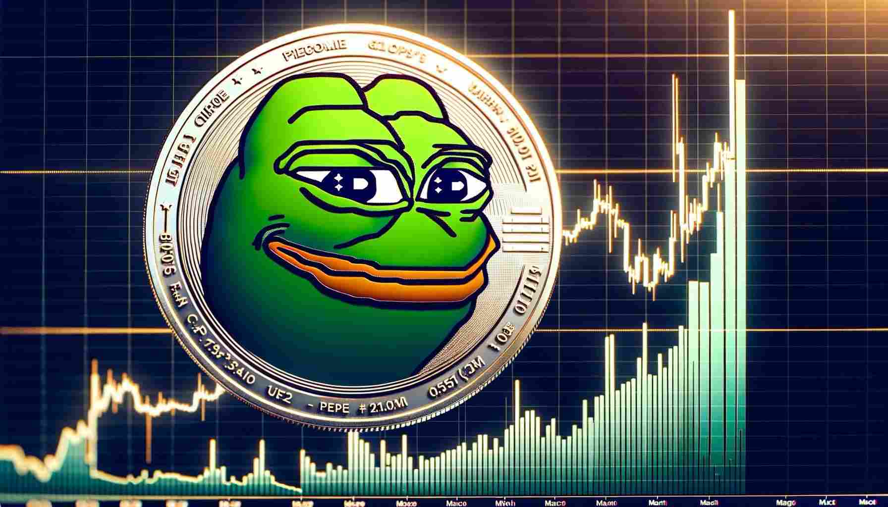 Pepe币24小时内飙升27%，表现优于排名前100的加密货币