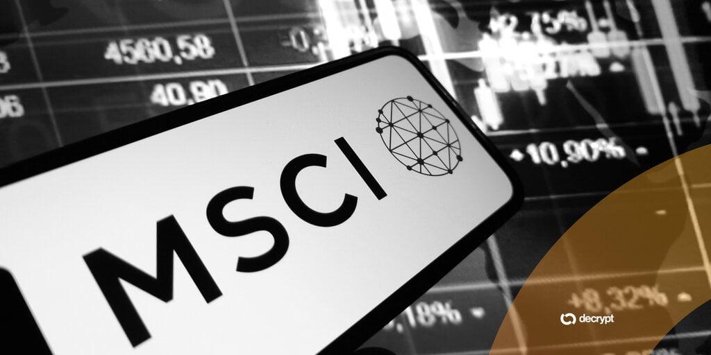 全球指数编制机构MSCI推迟决定是否剔除专注于加密货币的公司