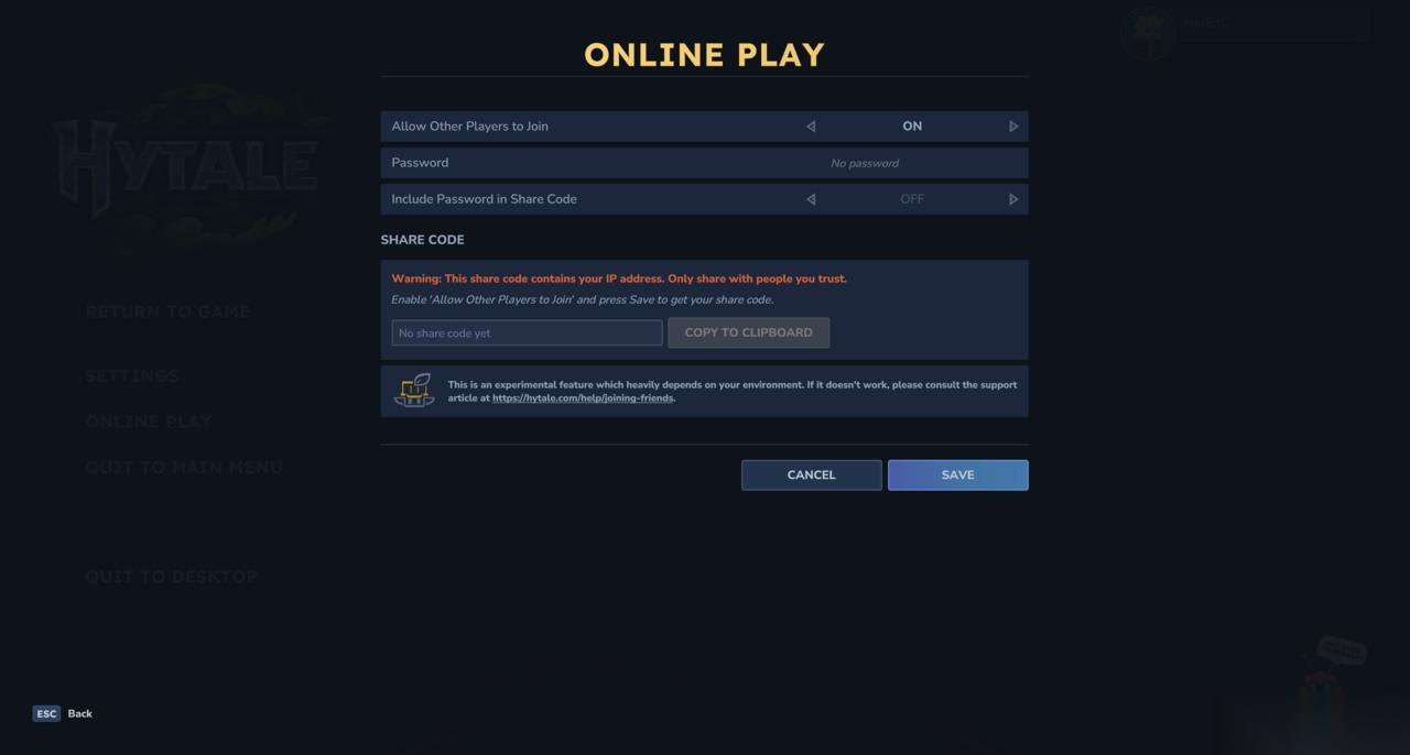 Hytale 多人游戏指南 怎么与好友联机游玩