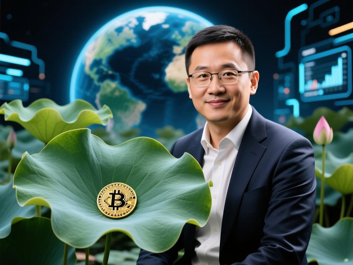 币安创始人赵长鹏，从荷叶到加密世界的掌舵者