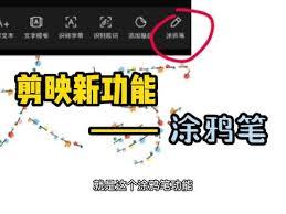 剪映画笔涂鸦与标记怎么用
