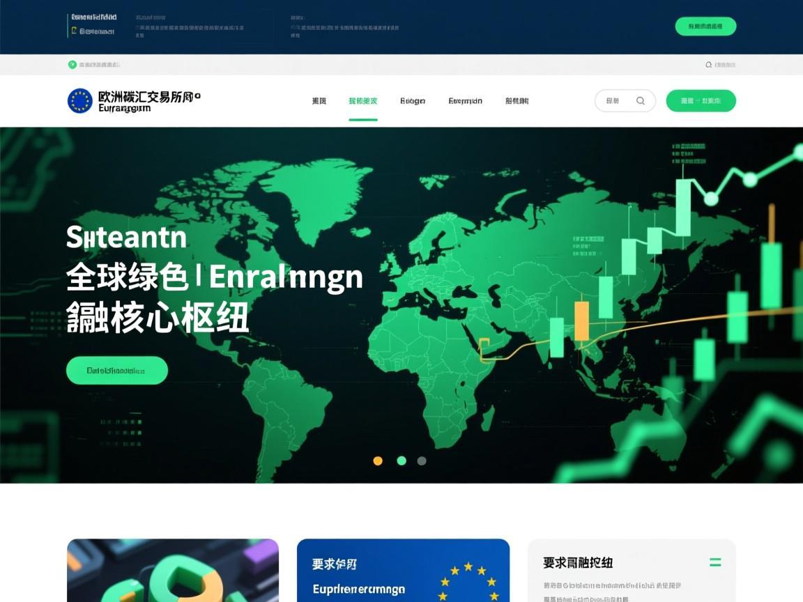 欧洲碳汇交易所官网首页，全球绿色金融的核心枢纽