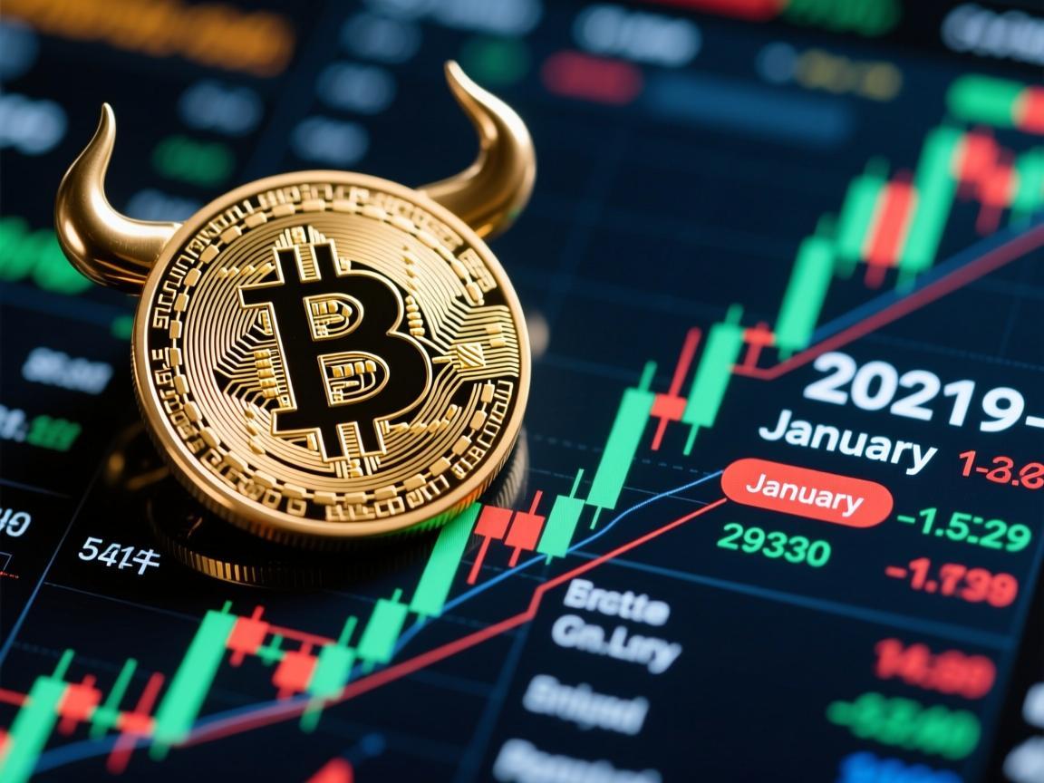 比特币2021年1月价格，牛市的起点与市场的狂热与博弈