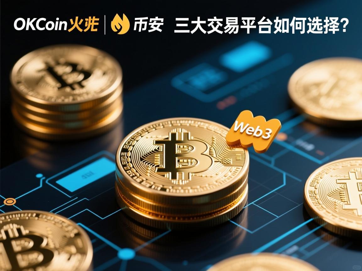 OKCoin、火币、币安，Web3时代，三大交易平台如何选择