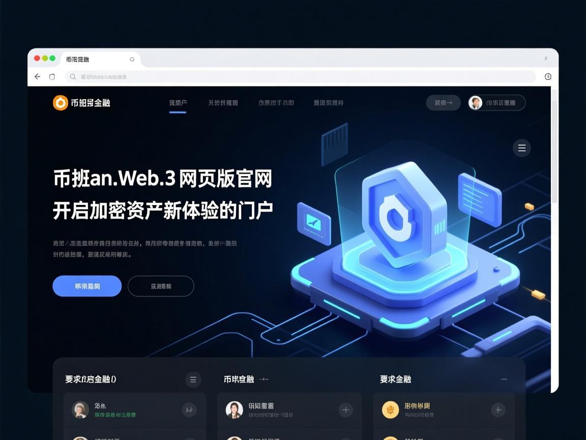 币安Web3网页版官网，开启加密资产新体验的门户