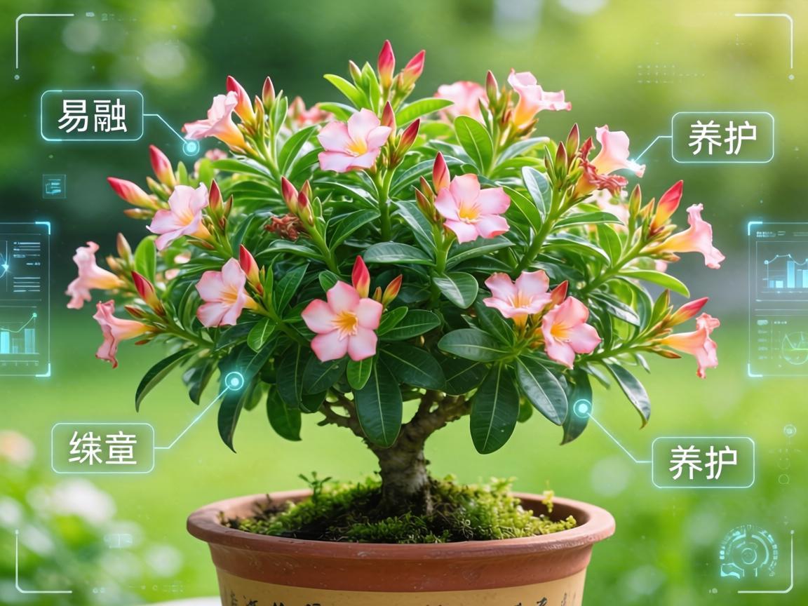 欧月盆栽，易养护的绿意伴侣