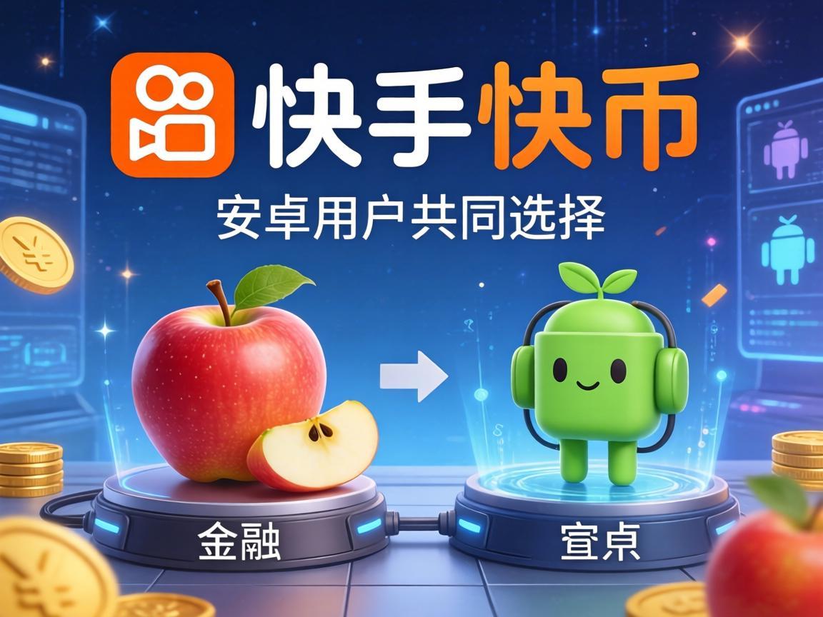 快手快币，苹果与安卓用户的共同选择