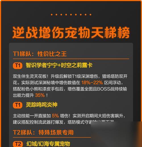 逆战宠物技能触发条件是什么