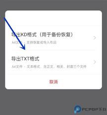 口袋写作如何导入文件