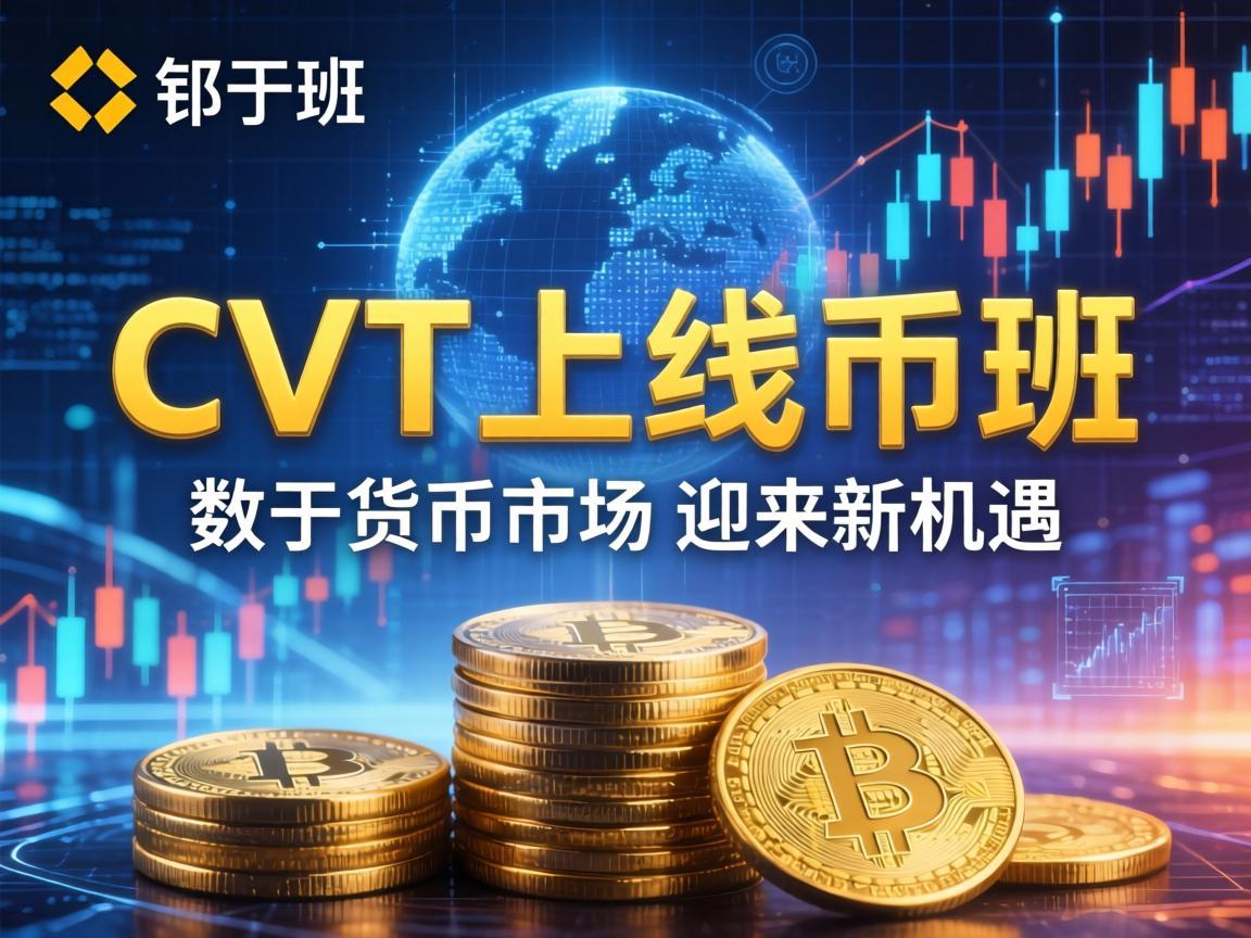 CVT上线币安，数字货币市场迎来新机遇